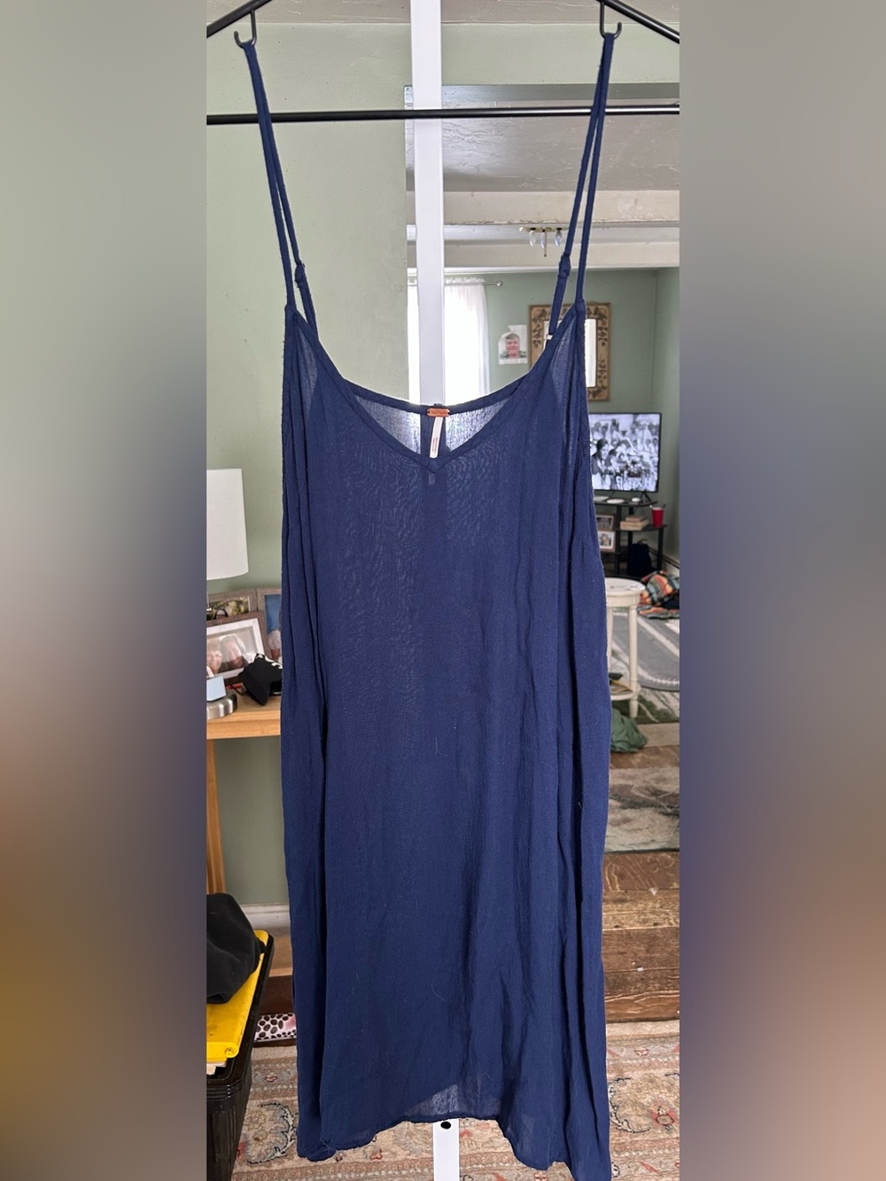 Free People Navy Blue Lightweight Slip Dress